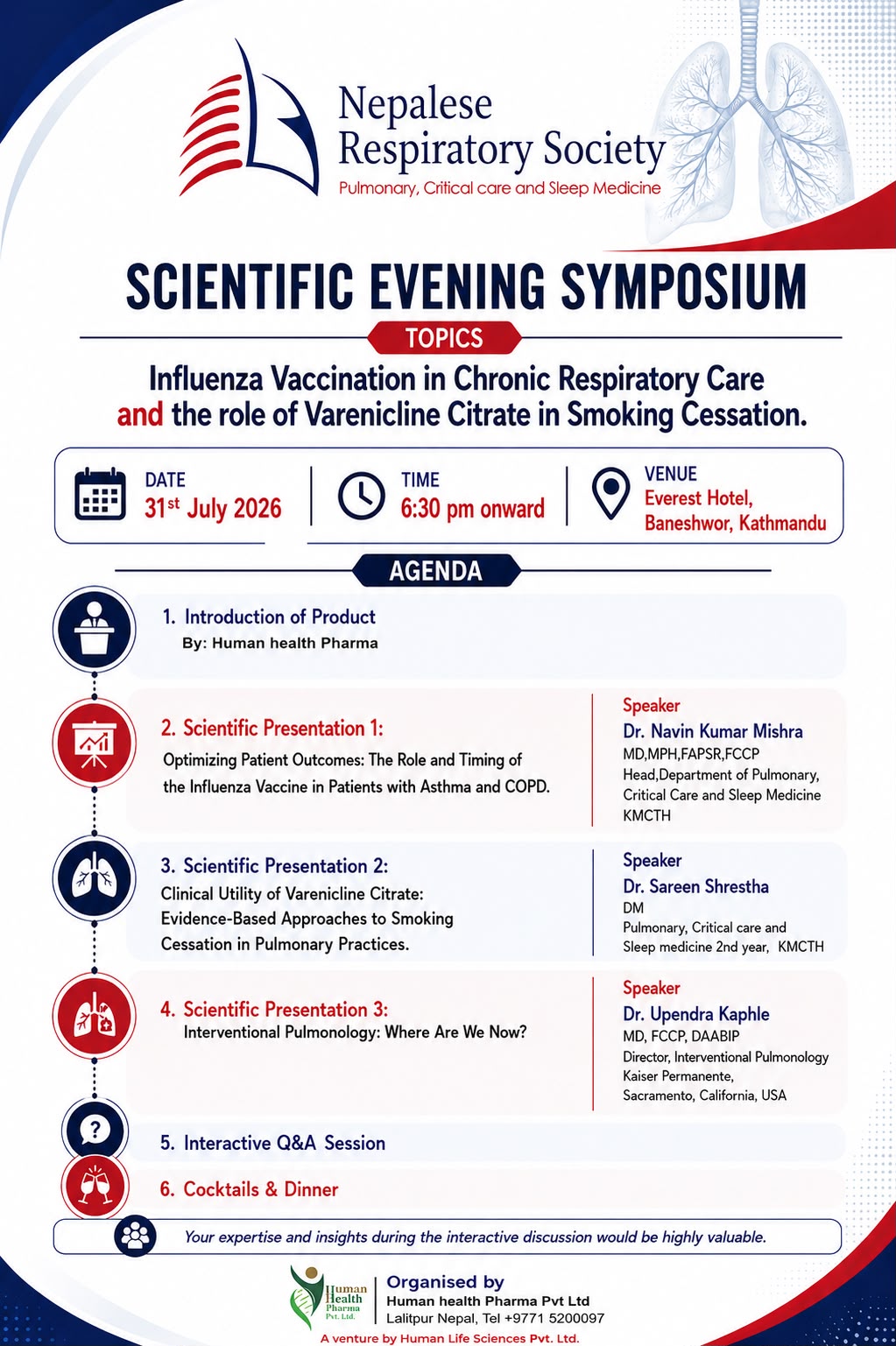 Scientific Evening Symposium